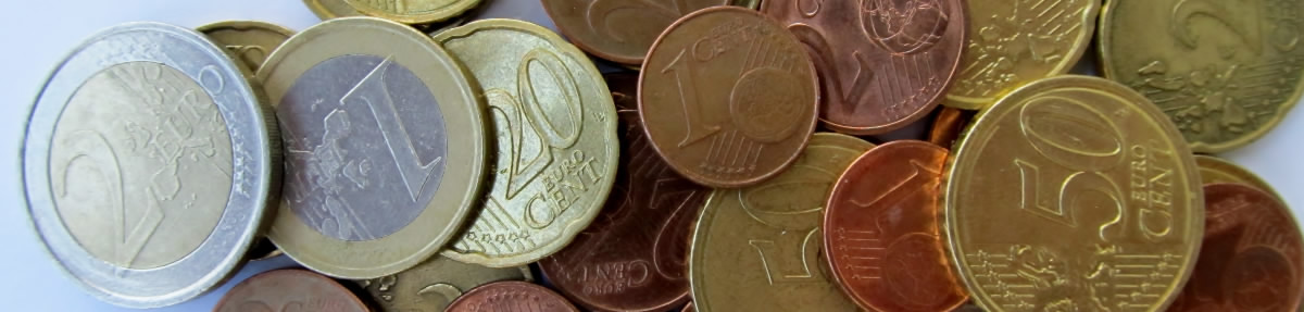 Euro mince - centy